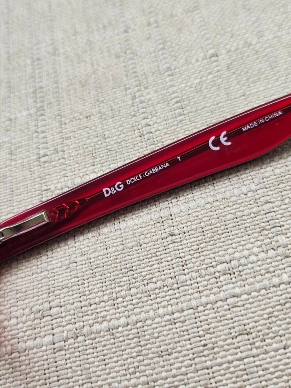 Dolce & Gabbana Women Glasses Frame D&G 1225 Dark Blue/Red Tone Eyewear New - Picture 11 of 12